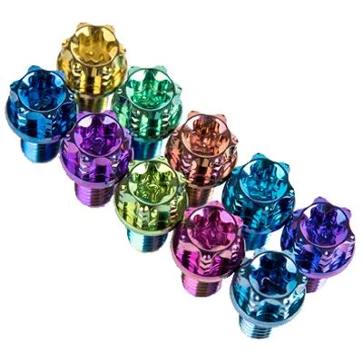 Șuruburi cu flanșă Torx din aliaj de titan M6 X 10