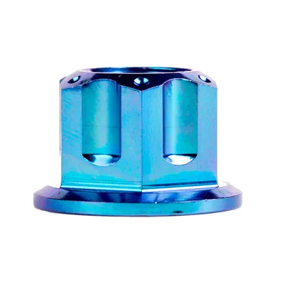 Piulițe înălțate din aliaj de titan cu suprafață de flanșă