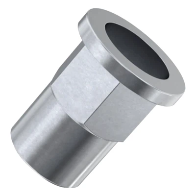 Piulițe de suprafață cu flanșă înălțată M8